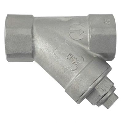 Cena fabryczna filtr siatkowy ze stali nierdzewnej typu Y SS316L 304 filtr siatkowy z gwintem wewnętrznym DN40