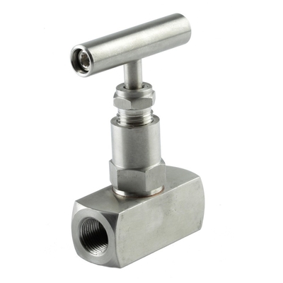 Wysokociśnieniowy zawór iglicowy Ss 316 Zawór iglicowy żeński 1/8&quot; 1/4&quot; ze stali nierdzewnej