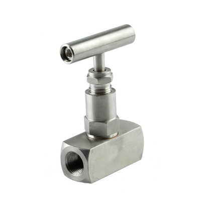 Wysokociśnieniowy zawór iglicowy Ss 316 Zawór iglicowy żeński 1/8&quot; 1/4&quot; ze stali nierdzewnej