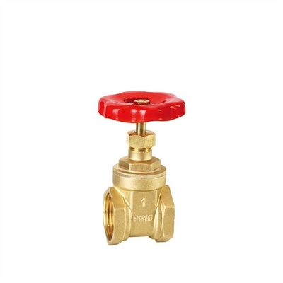 1 &amp;#39;&amp;#39; PN10 NPT End żeński mosiężny zawór zasuwowy System wodny / olejowy / gazowy