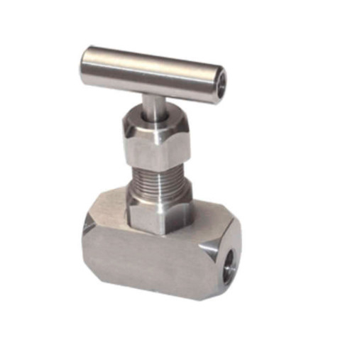 Wysokociśnieniowy zawór iglicowy Ss 316 Zawór iglicowy żeński 1/8&quot; 1/4&quot; ze stali nierdzewnej